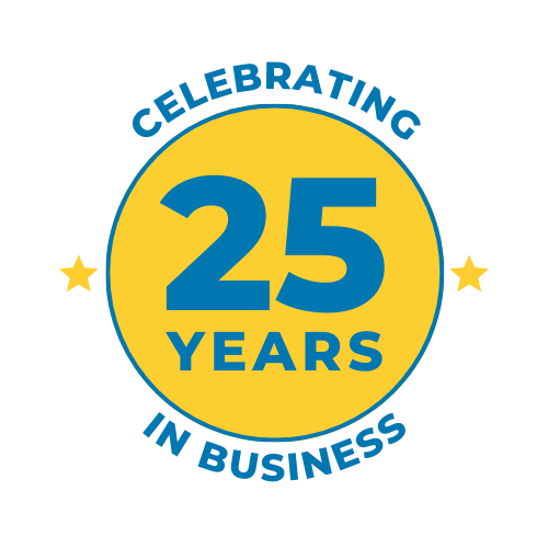 25th Anniversary Plus Materials Logo Alternate